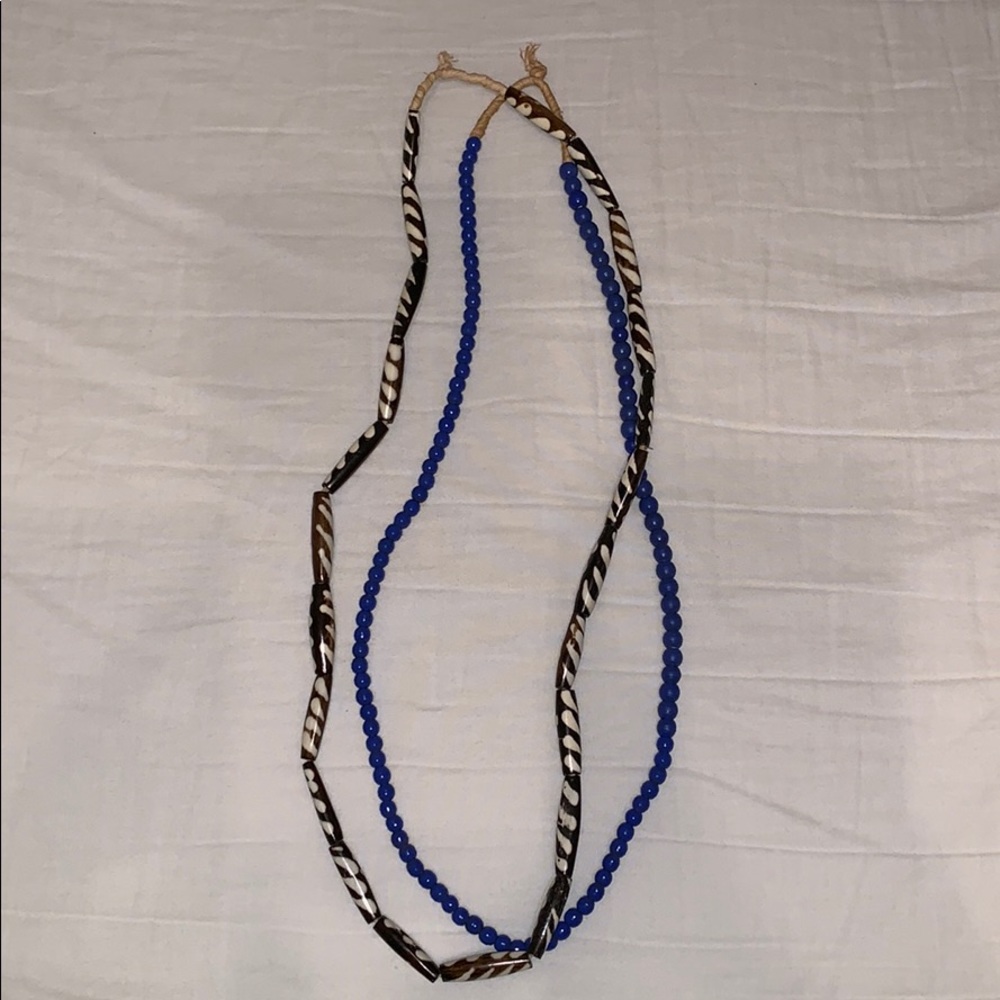 Beaded necklaces